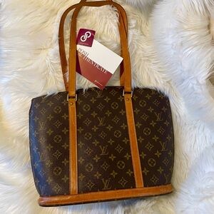 Authentic Louis Vuitton Monogram Babylone Shoulder Bag